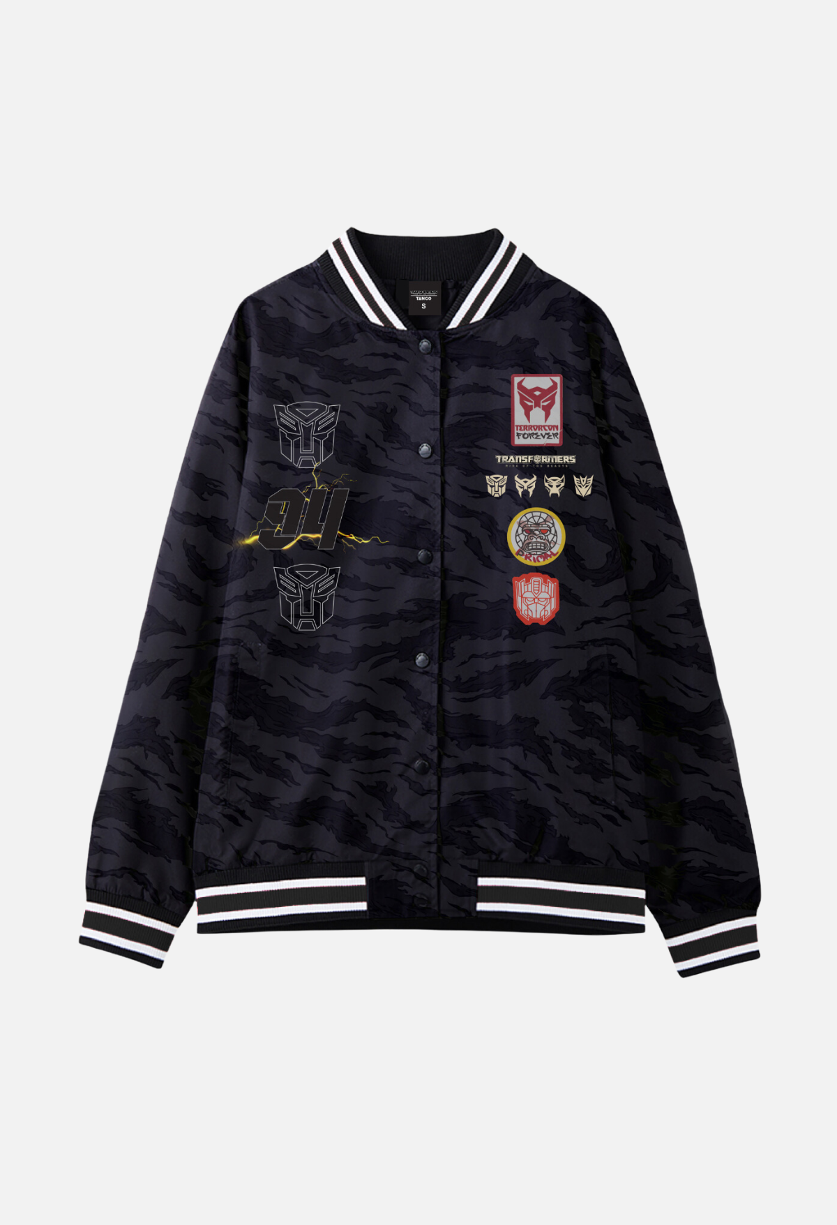 Dragon76 x Transformers x Tango Bomber Jacket
