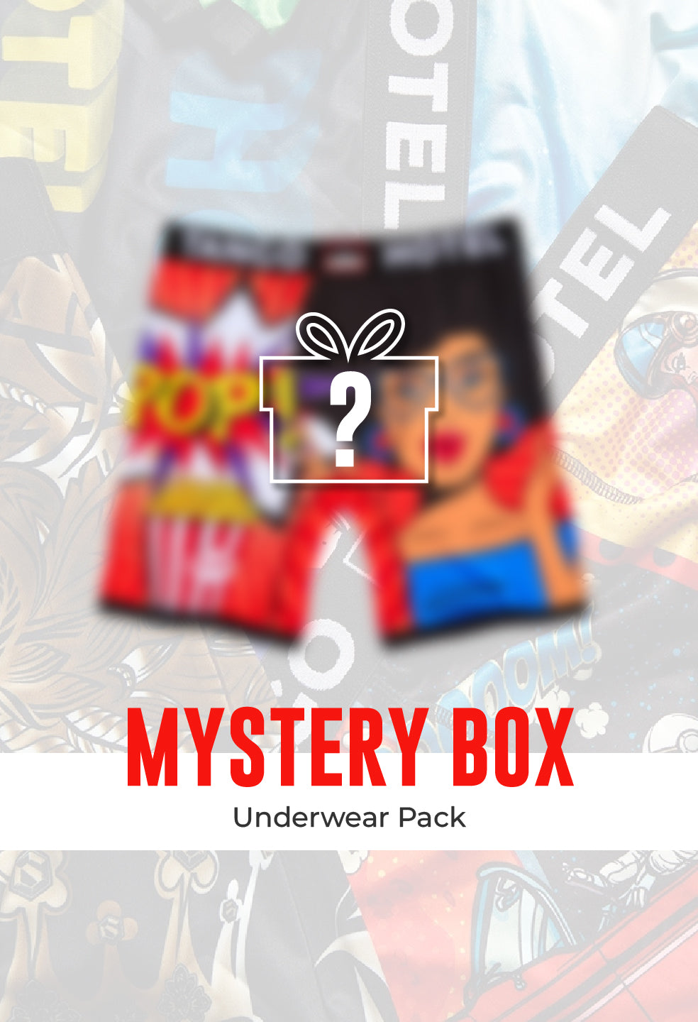 Mystery Boxer Brief 5Pk - 3XL ONLY