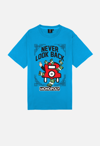 Monopoly Never Look Back Tee