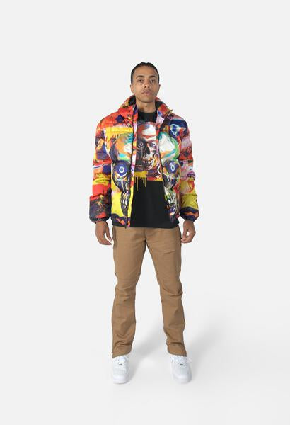 Skull Puffer Jacket