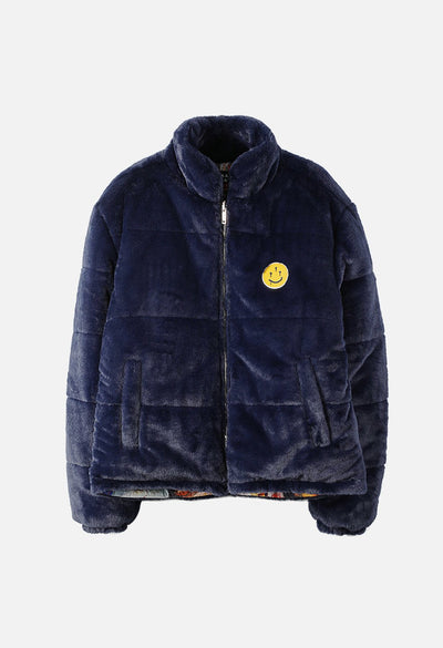 Pelayo Smiley Reversible Puffer Jacket