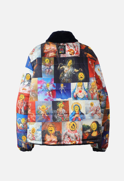 Pelayo Smiley Reversible Puffer Jacket