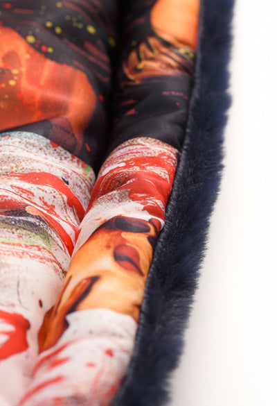 Pelayo Smiley Reversible Puffer Jacket