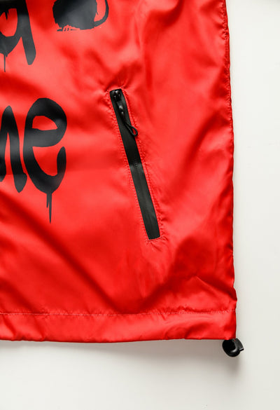 Graffiti Is A Crime Windbreaker