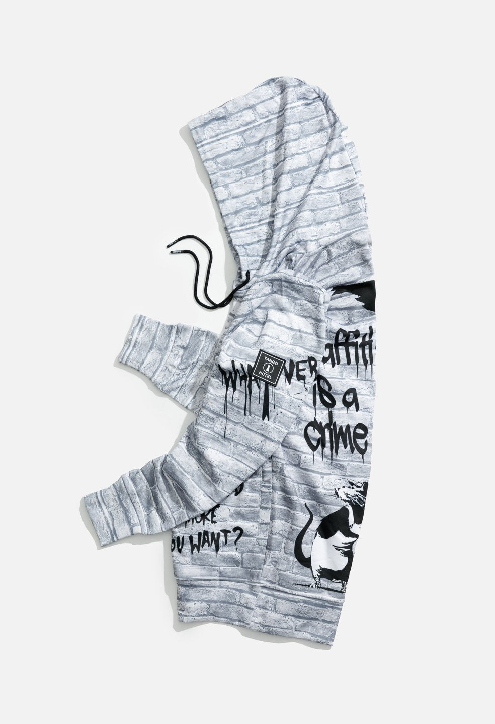 Graffiti Is A Crime All Over Hoodie