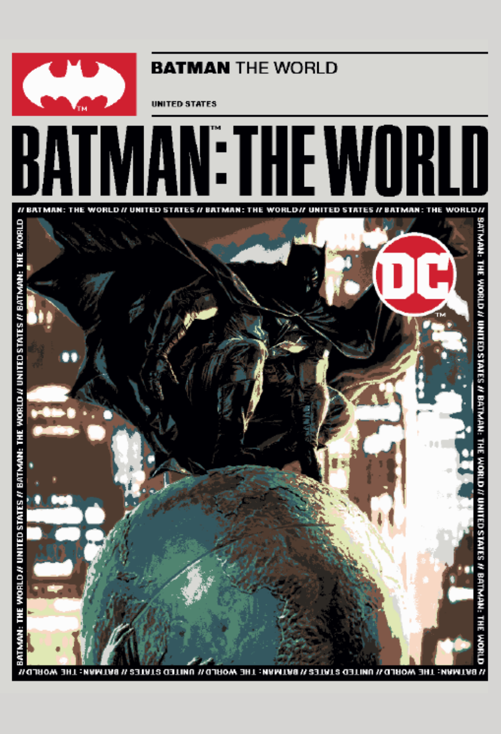 Batman: The World USA | Patch Hoodie