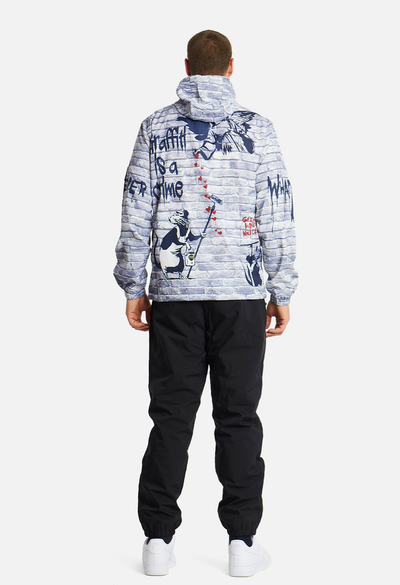Graffiti Is A Crime Windbreaker
