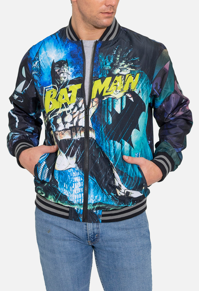 DC Batman Villans Bomber Jacket