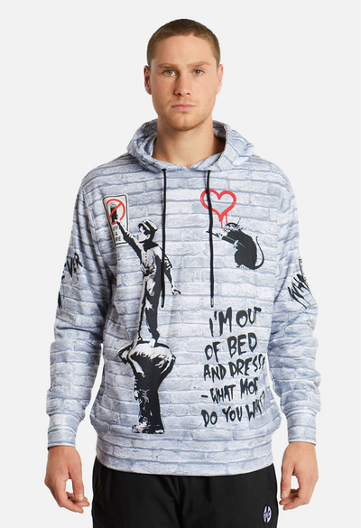 Graffiti Is A Crime All Over Hoodie