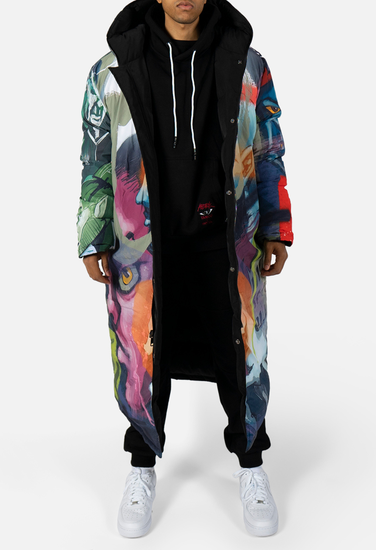 ABSTRK  Reversible Trench Puffer Jacket