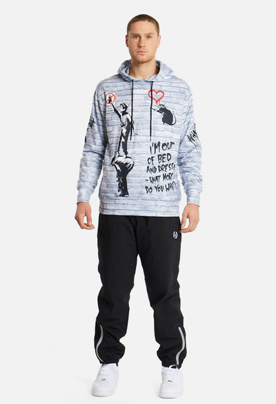 Graffiti Is A Crime All Over Hoodie