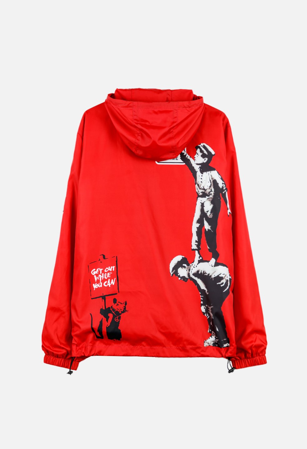 Graffiti Is A Crime Windbreaker