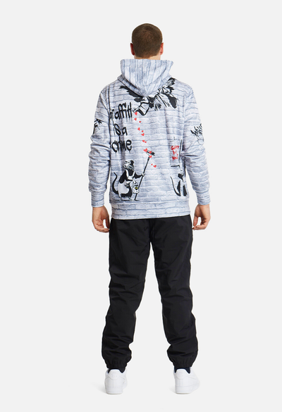Graffiti Is A Crime All Over Hoodie