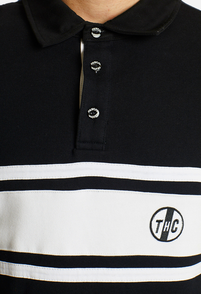 Retro ColorBlock French Terry Rugby
