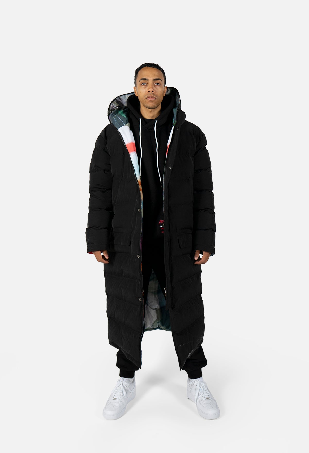 ABSTRK  Reversible Trench Puffer Jacket