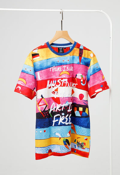Linear All Over Tee