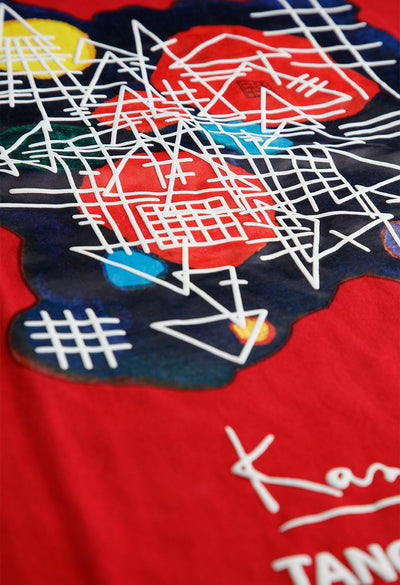 Veiled Glow Abstraction Tee