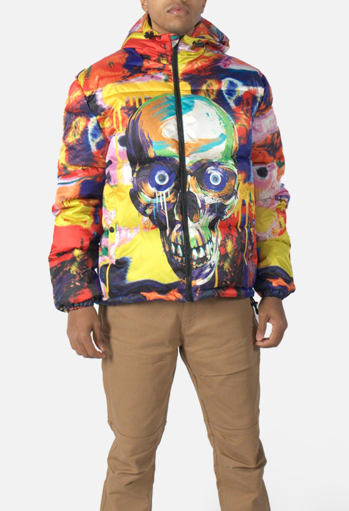 Skull Puffer Jacket
