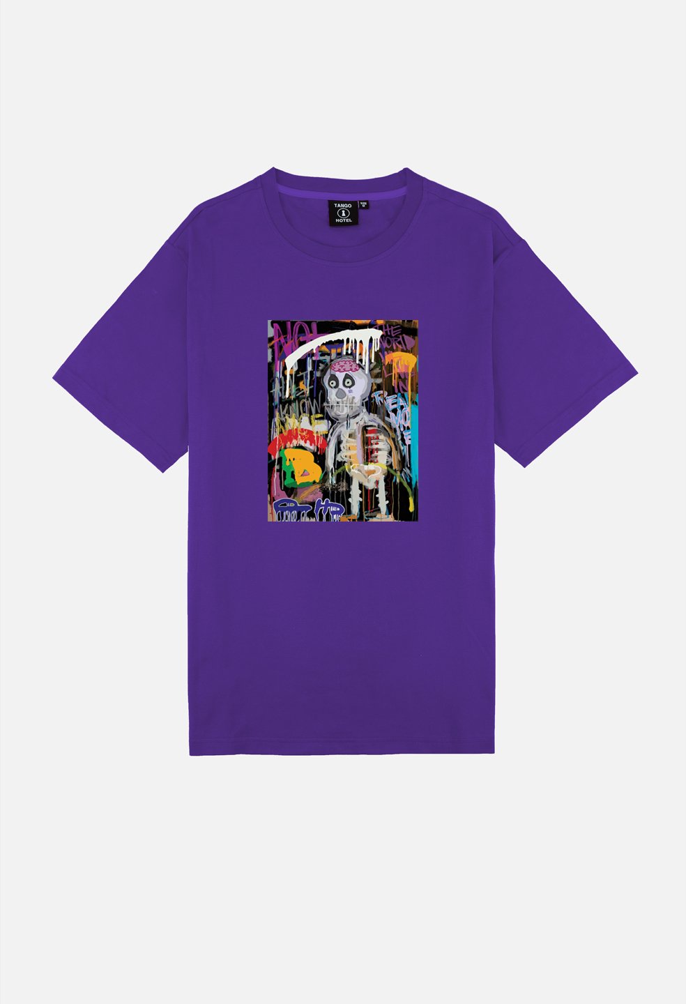 Skull Drip Graphic Tee