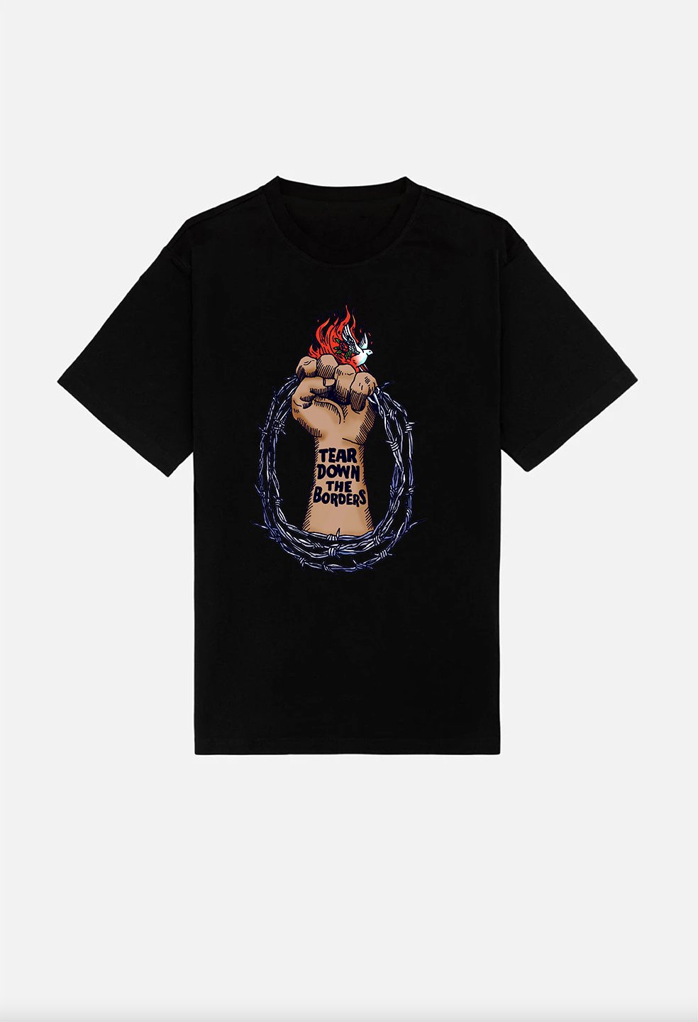 Tear Down the Borders Tee