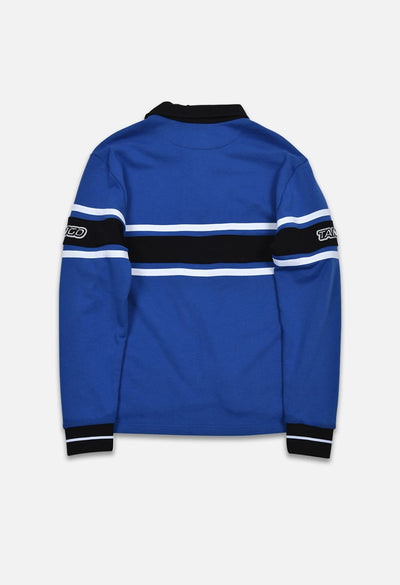 Retro ColorBlock French Terry Rugby