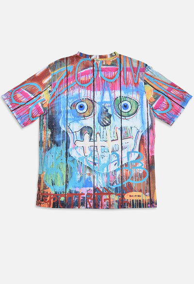 Skull Fence All Over Tee