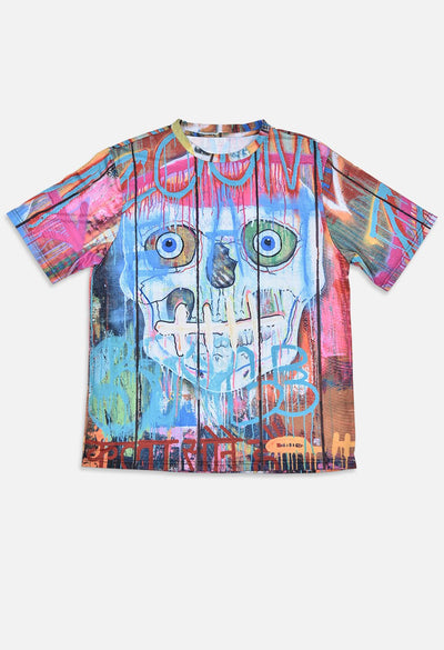 Skull Fence All Over Tee