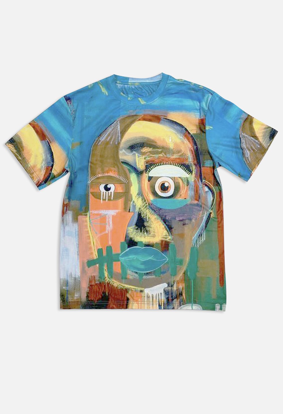 Distressed Self Portrait All Over Tee