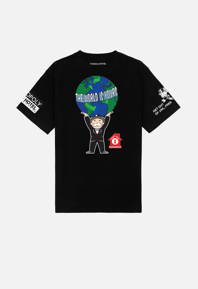 Monopoly The World Is Yours Tee