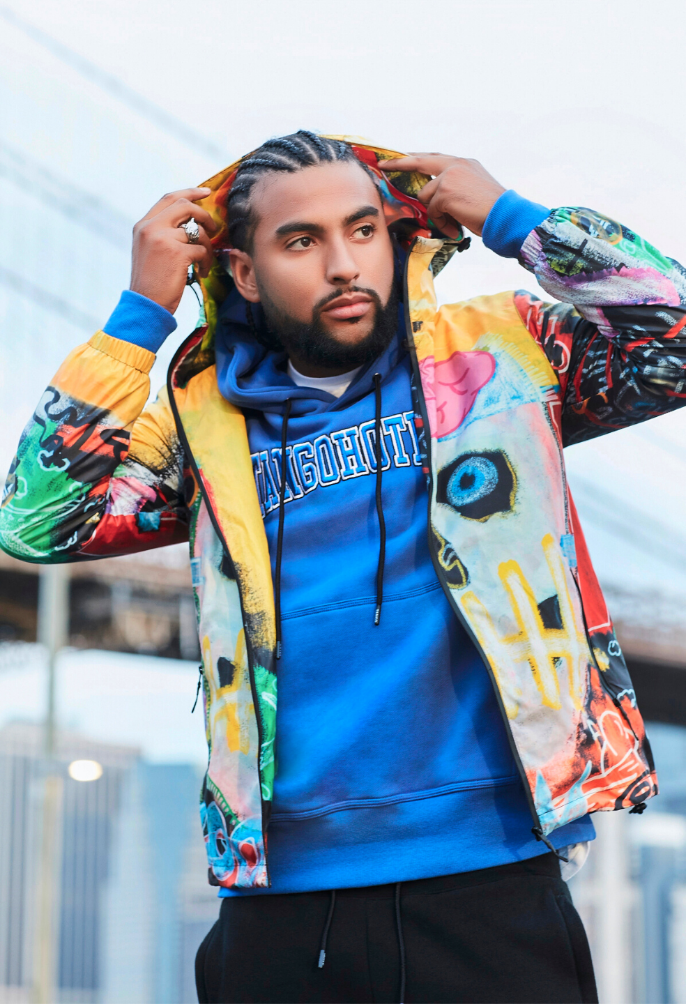 I Want My Roses Windbreaker