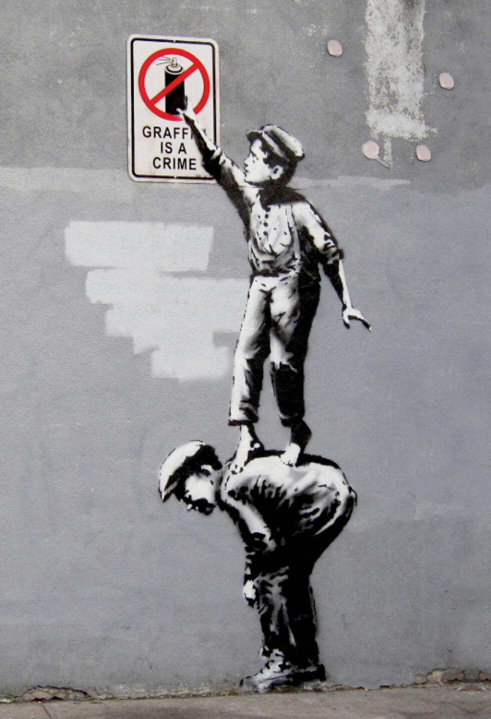Brandalised Banksy's Graffiti x Tango Hotel – Tango Hotel Collection