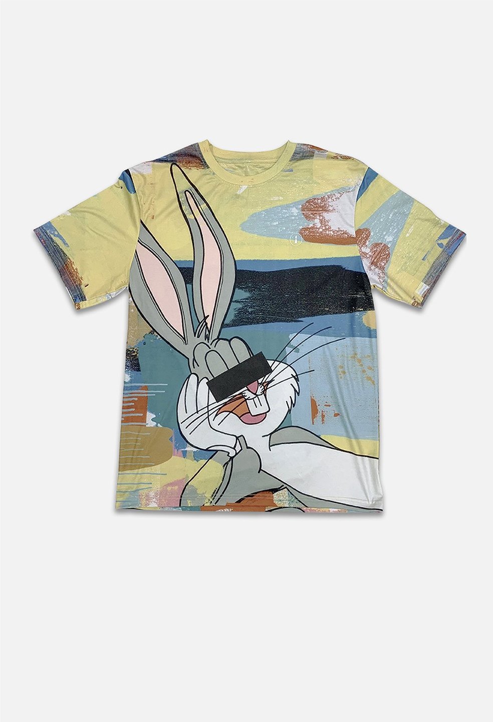 Distressed XXX Drink Bunny All Over Tee